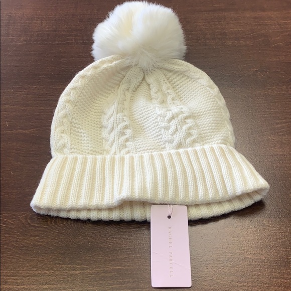 Rachel parcell Faux Fur Pom Beanie - Picture 2 of 3